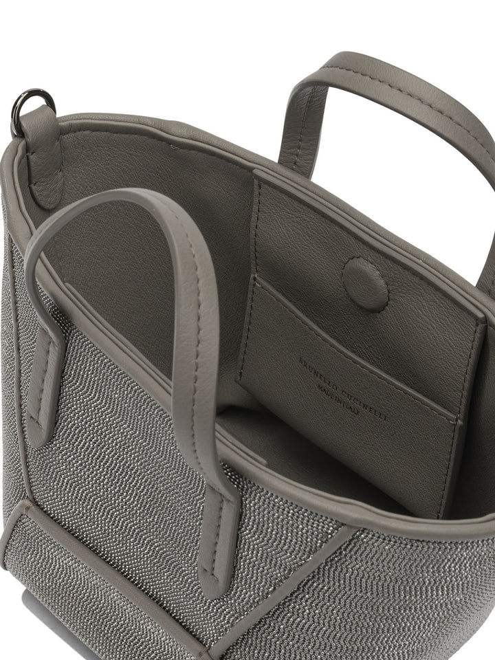 Brunello Cucinelli  Handbags - Grey | 1969f26582fe0bfe460dc5d428646235a0baf0ac