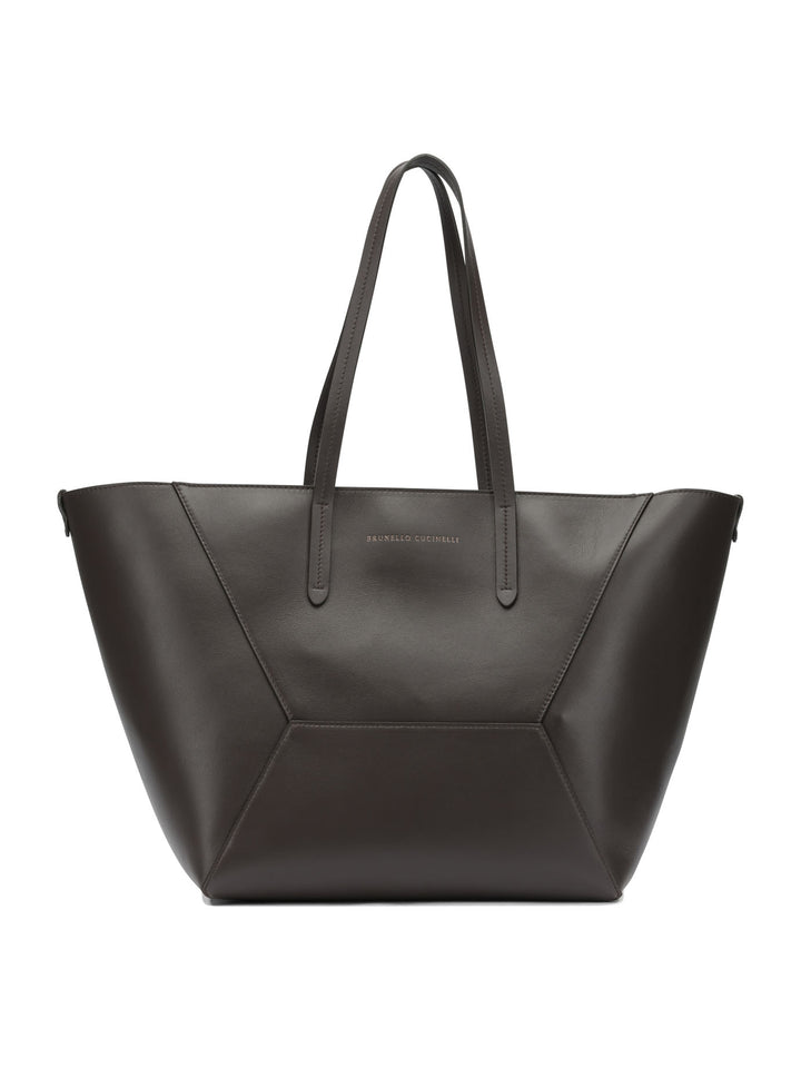 Brunello Cucinelli Bc Duo Borse a Spalla e Tracolla - Marrone | d530be2c4fb22885da7c39af2f8e815d34d56b50