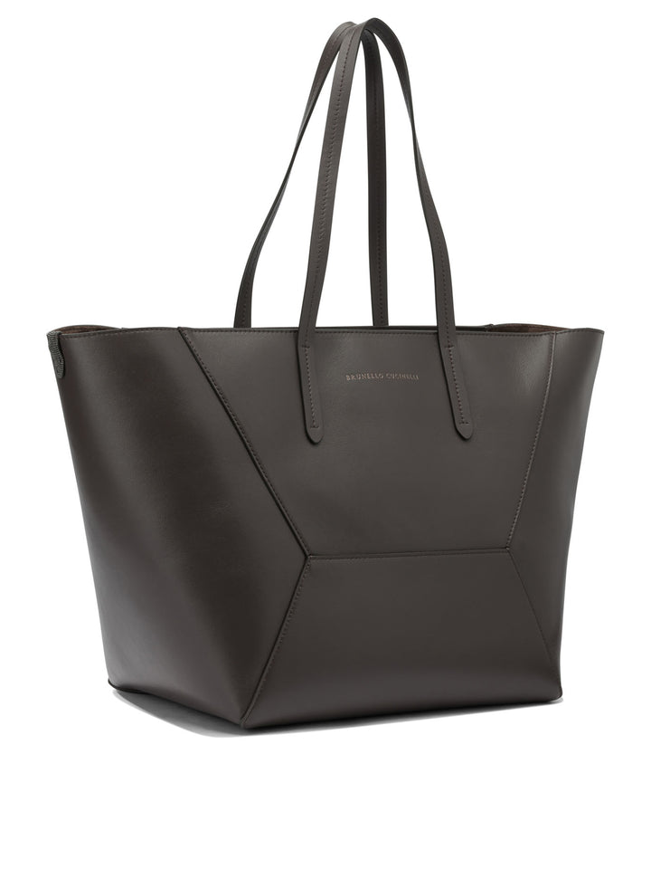 Brunello Cucinelli Bc Duo Borse a Spalla e Tracolla - Marrone | 48a68e9a398a5fd40fd45dd03e774fb67a89b6c6