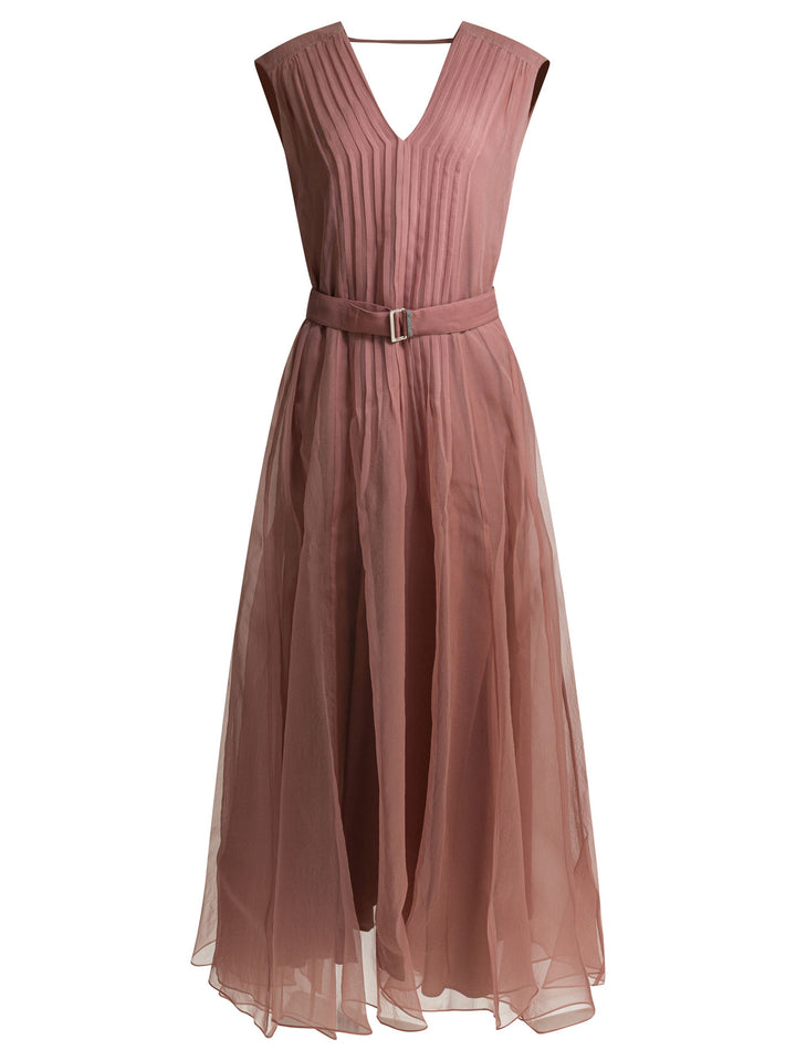 Brunello Cucinelli Precious Strap Abiti - Rosa | 95a9e85547292166267456eb0b1606b0356d9671