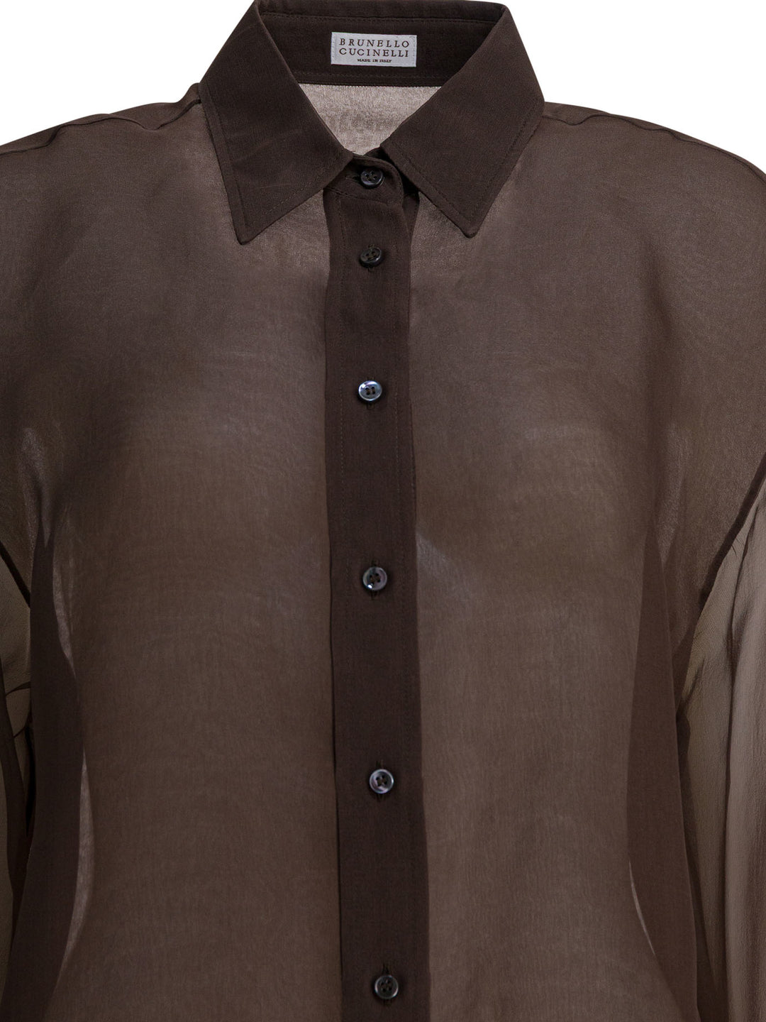 Brunello Cucinelli Crispy Shirts - Marrone | 7944029c4f37fd0f8f0008524d3882149841c5fd