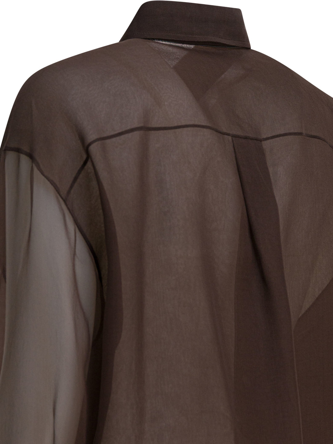 Brunello Cucinelli Crispy Shirts - Marrone | 079daa1bd939f436d5610a0fca057d664733e2a1