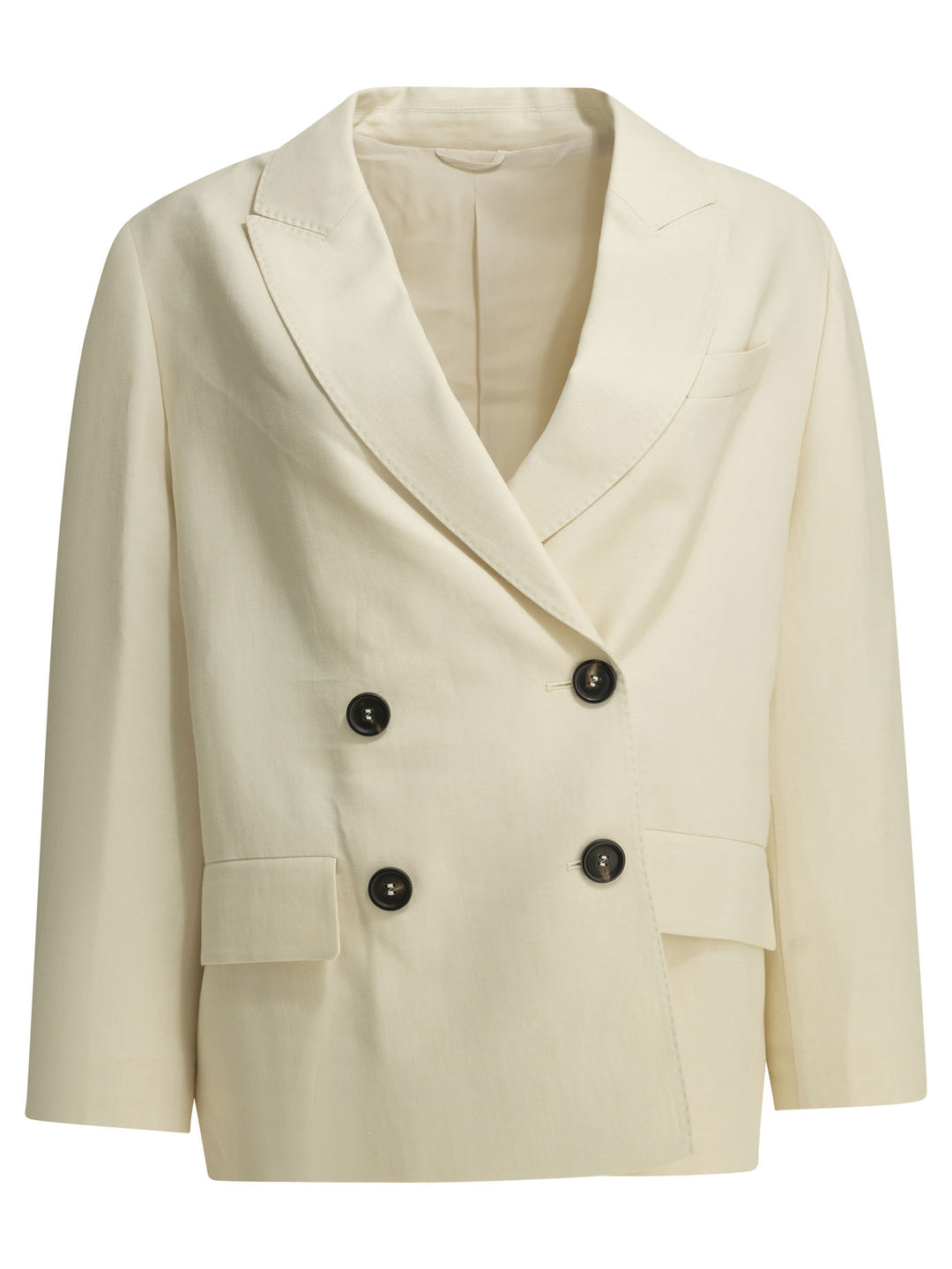 Brunello Cucinelli Fluid Jackets and Coats - Bianco | b65ce5f54f528854b3d74b2357fc45c26fd06a0e