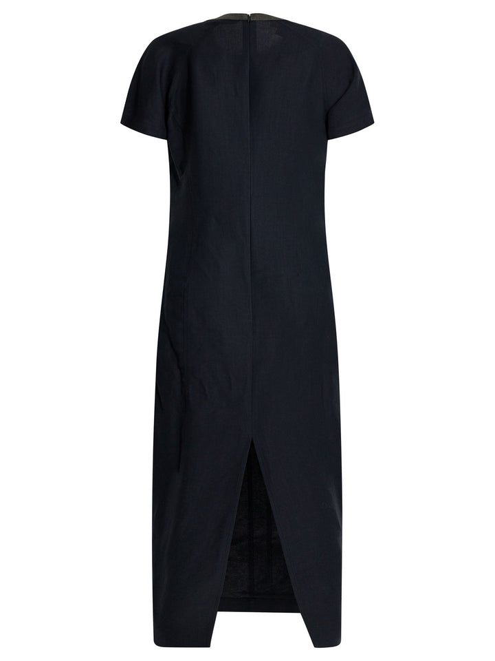Brunello Cucinelli Precious Collar Abiti - Blu | ea57bf475cc7bd9e53a671f492ccdeb5f644e64a
