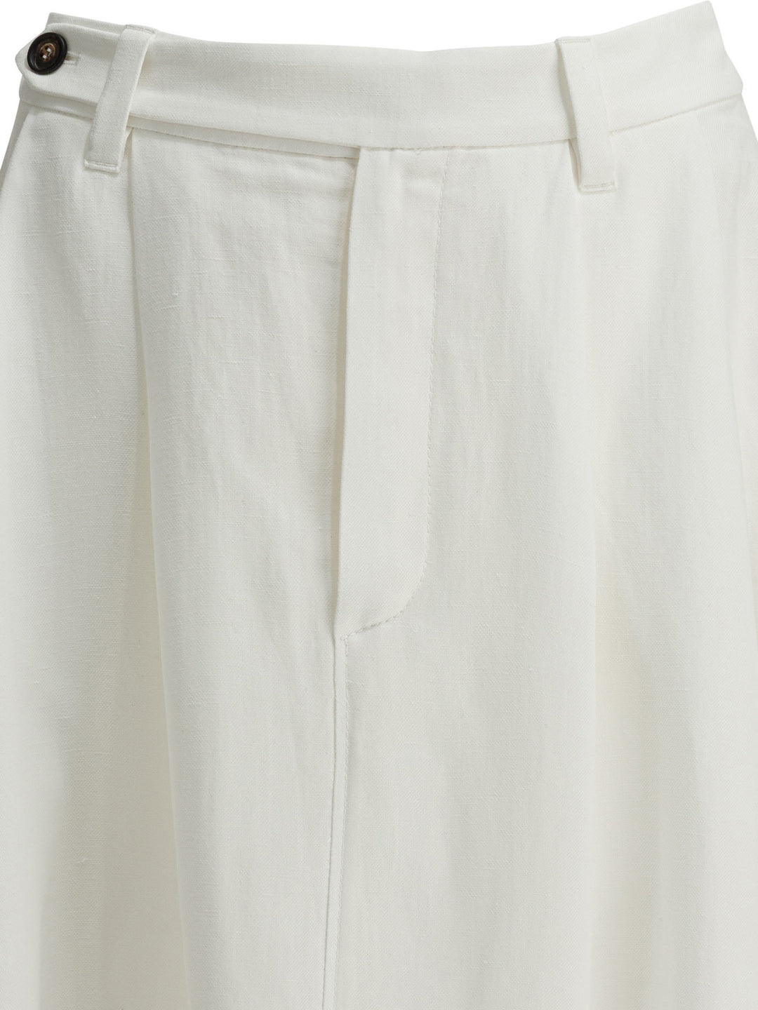 Brunello Cucinelli Long Flared Skirt Gonne - Bianco | 0b5b41bc9be006707dd78942b3f8a4d3f2328291