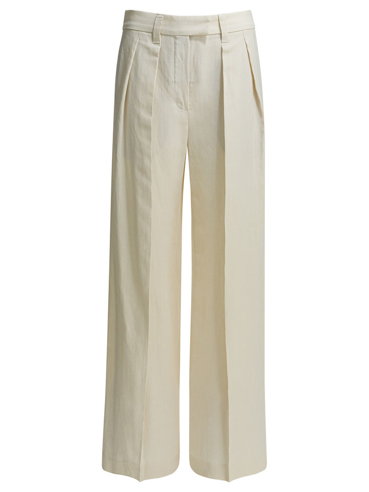 Brunello Cucinelli Tailored Pants Trousers - Bianco | 3b94e21dc326ff85ea072e83408924cb26b5daba