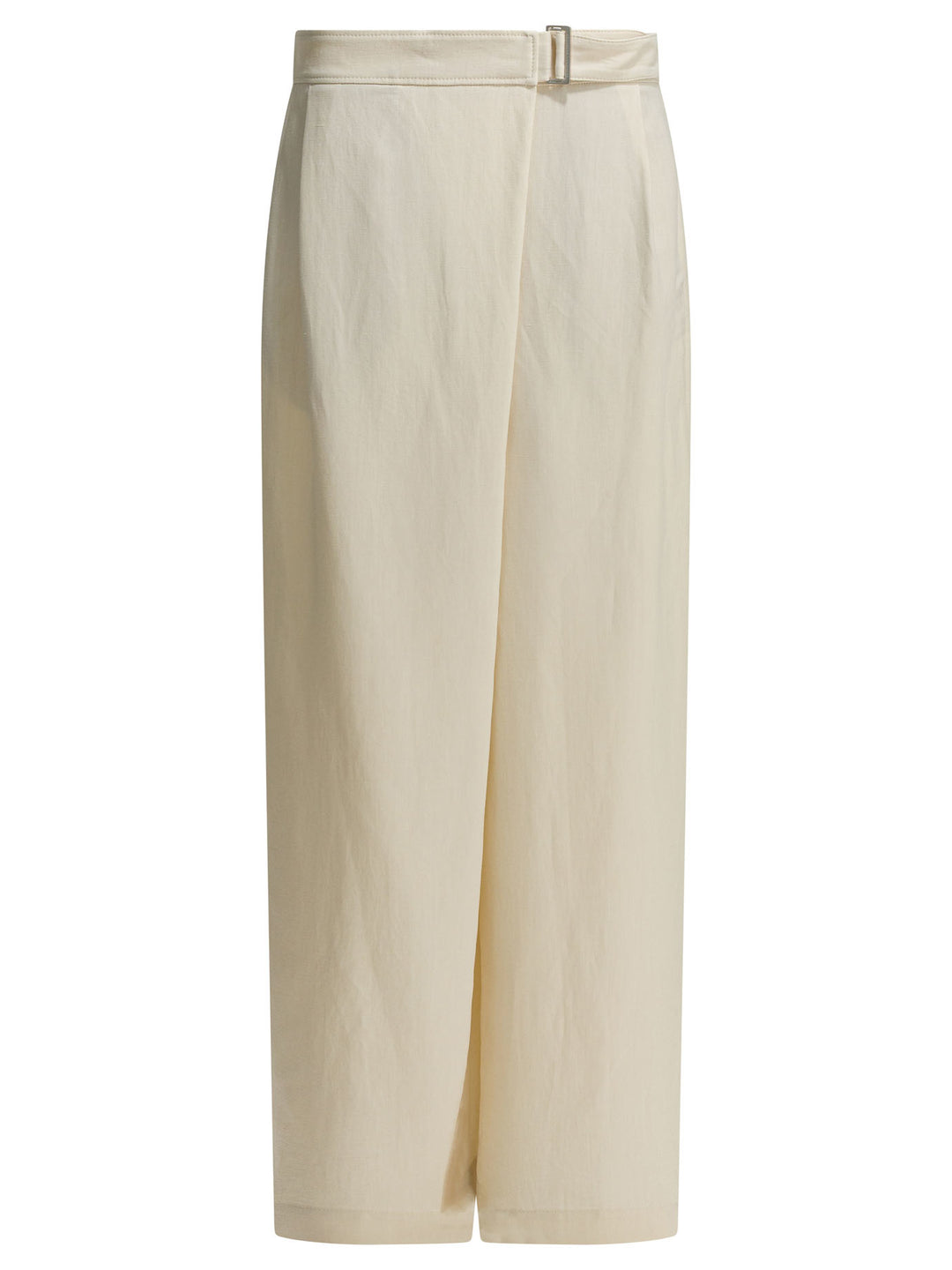 Brunello Cucinelli Sartorial Wrap Trousers - Bianco | 37c485cc28fee0ca6317ba621badca92db7a394f