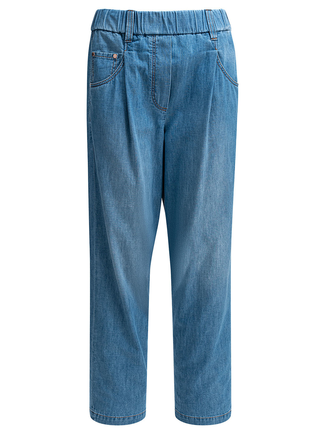 Brunello Cucinelli Straight-Leg Jeans - Light blue | c662f2f4ae2ead94dde3a7ec18c13bdab972523f