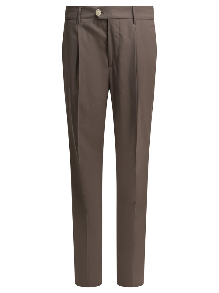 Brunello Cucinelli Tailored Pants Trousers - Marrone | f3e95676b95e857a27a5843bb1d3494714b8d7e4