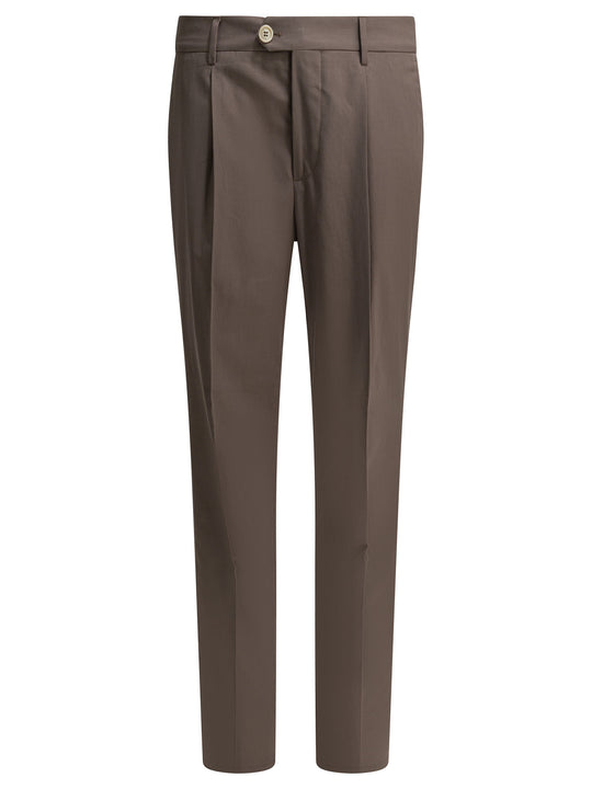Tailored Pants Trousers Marrone