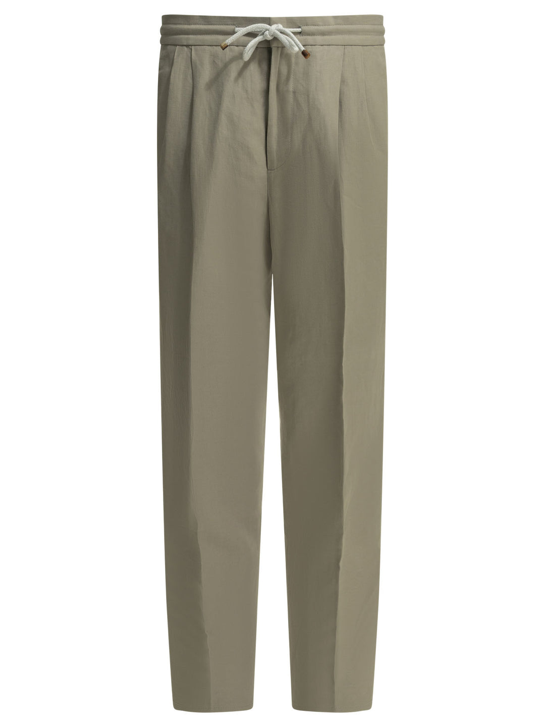 Brunello Cucinelli Casual Linen And Cotton Pants Trousers - Beige | de27a27412f67cf084fb702f4012d6a9a75f67b2