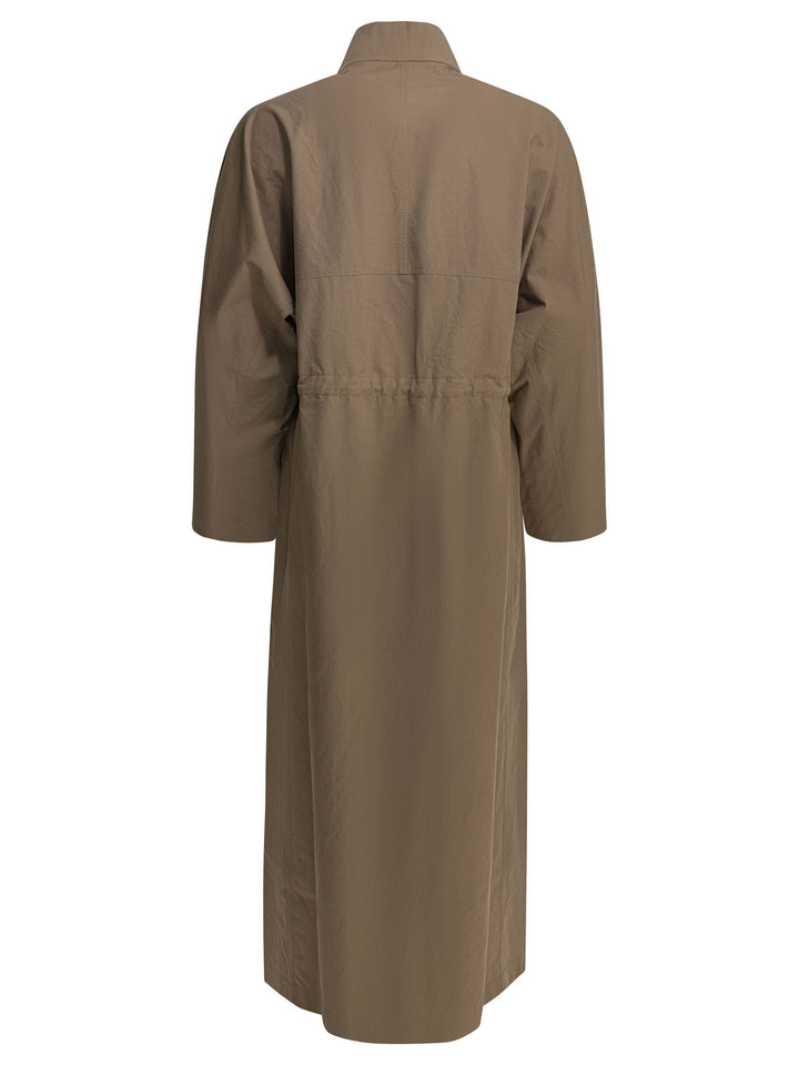 Brunello Cucinelli Cotton Trench Coat Jackets and Coats - Marrone | 01f23ab0b59557f1474df2399c5fc891cf44935e
