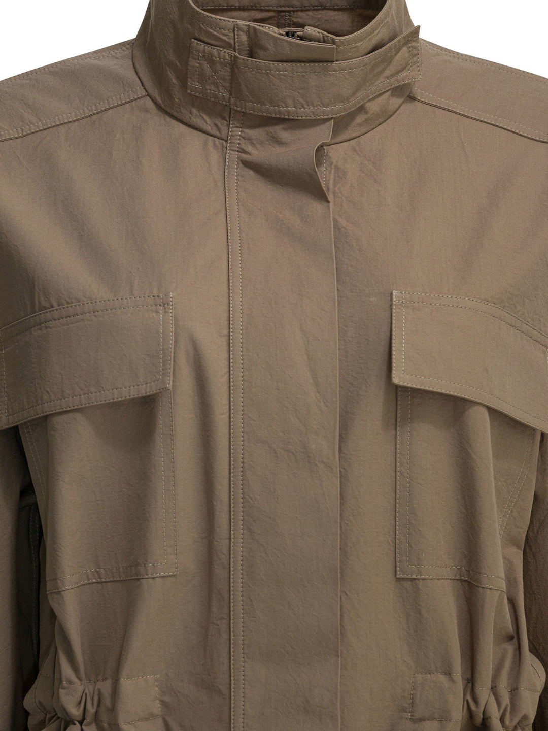 Brunello Cucinelli Cotton Trench Coat Jackets and Coats - Marrone | 3b91318a4e6e39865d00e6203cbf32033e9931cc