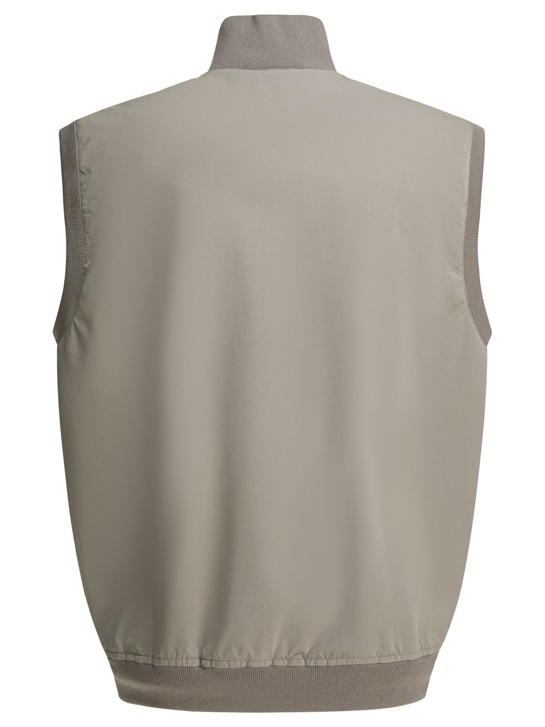 Brunello Cucinelli Sleeveless Jacket With Thermore® Padding Jackets and Coats - Marrone | 74a2c5456419f27c0330a31065fe11b9b14e524d