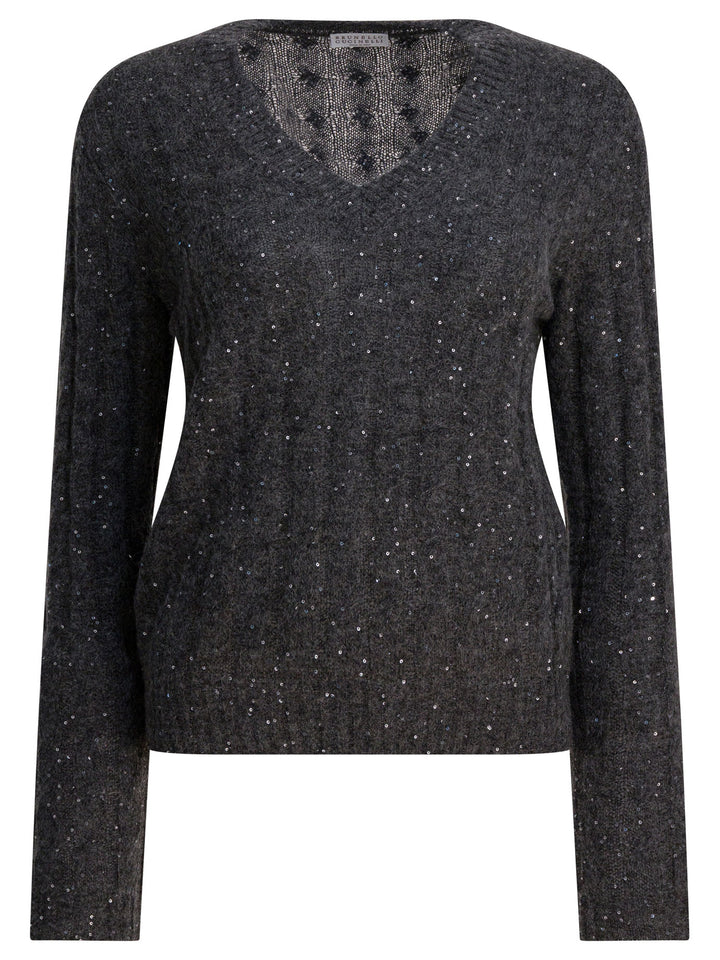 Brunello Cucinelli Dazzling Cable Knitwear - Blu | dce92d6fec4960737c028864bd4300a4d6cb4596