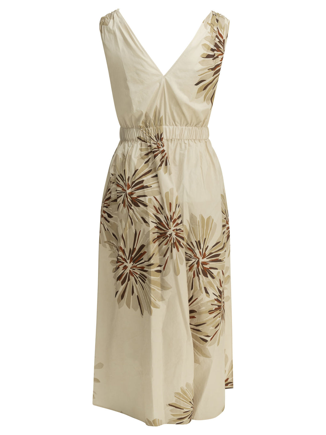 Brunello Cucinelli Bloom Print Abiti - Beige | 3b61d243ab129ca0b61a7891ab7a3e7532e8da4c