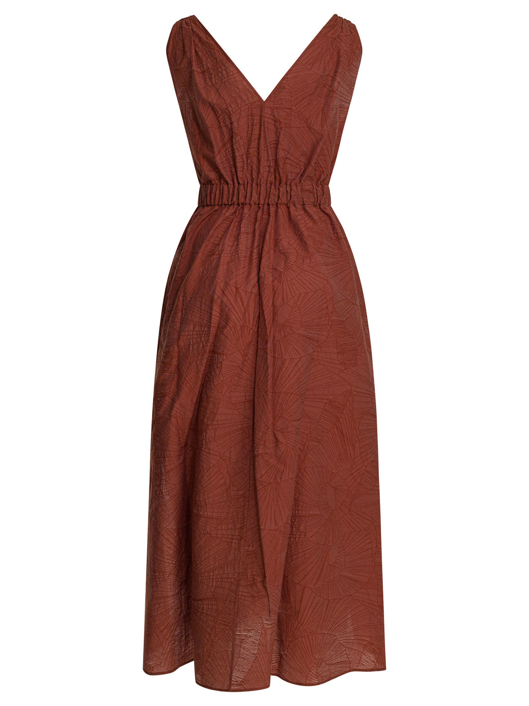 Brunello Cucinelli Long Trapeze Dress Abiti - Arancione | 6eb9a4dd2a6aed07d237218201d8adbe6c6f7990