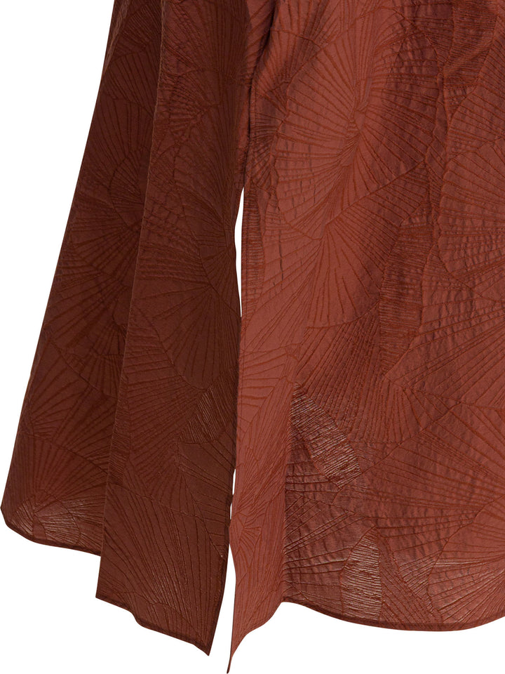 Brunello Cucinelli Long Trapeze Dress Abiti - Arancione | f12084c274d732086b1378fc60573d1124643537
