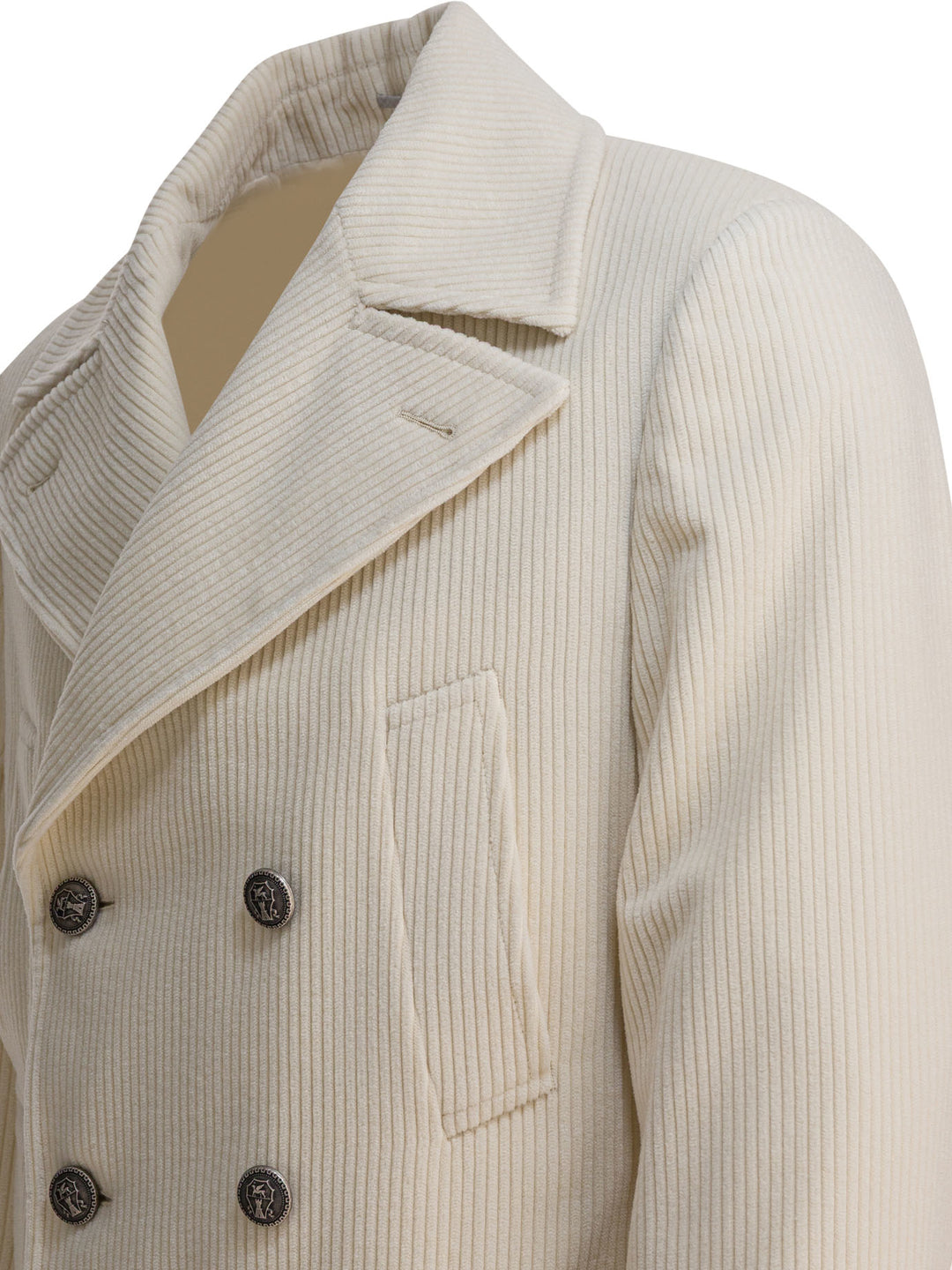 Brunello Cucinelli Velvet Coat Jackets and Coats - Bianco | a9c2b5aa2cc67d18766e25ea1eac19cf4b89b47f