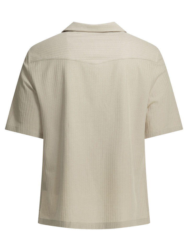 Brunello Cucinelli Casual Shirt Shirts - Beige | b85a8831a5748749e51a9a25d683312afef3abf2