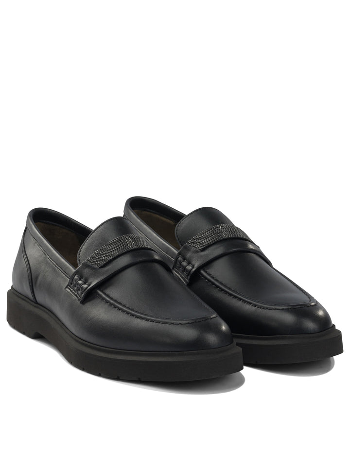 Brunello Cucinelli Penny Loafers & Slippers - Nero | 3c997cd3b4905dca6673a30556b8d6878748a719