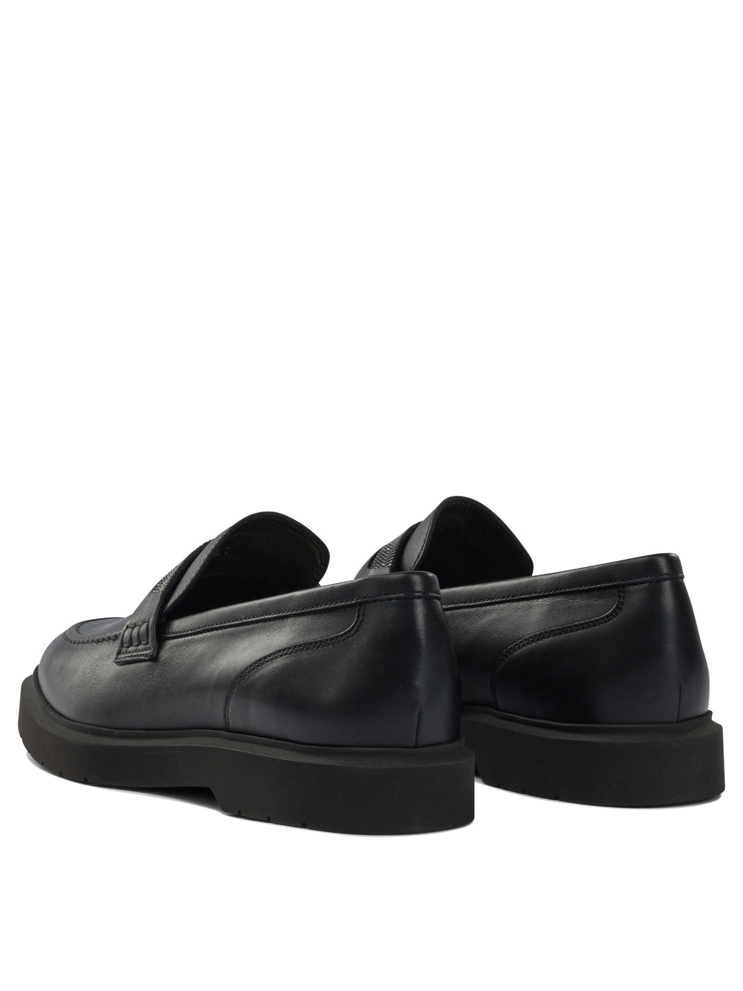 Brunello Cucinelli Penny Loafers & Slippers - Nero | 8596fd6b72767a91b39dc421cbc21496f5f3131c
