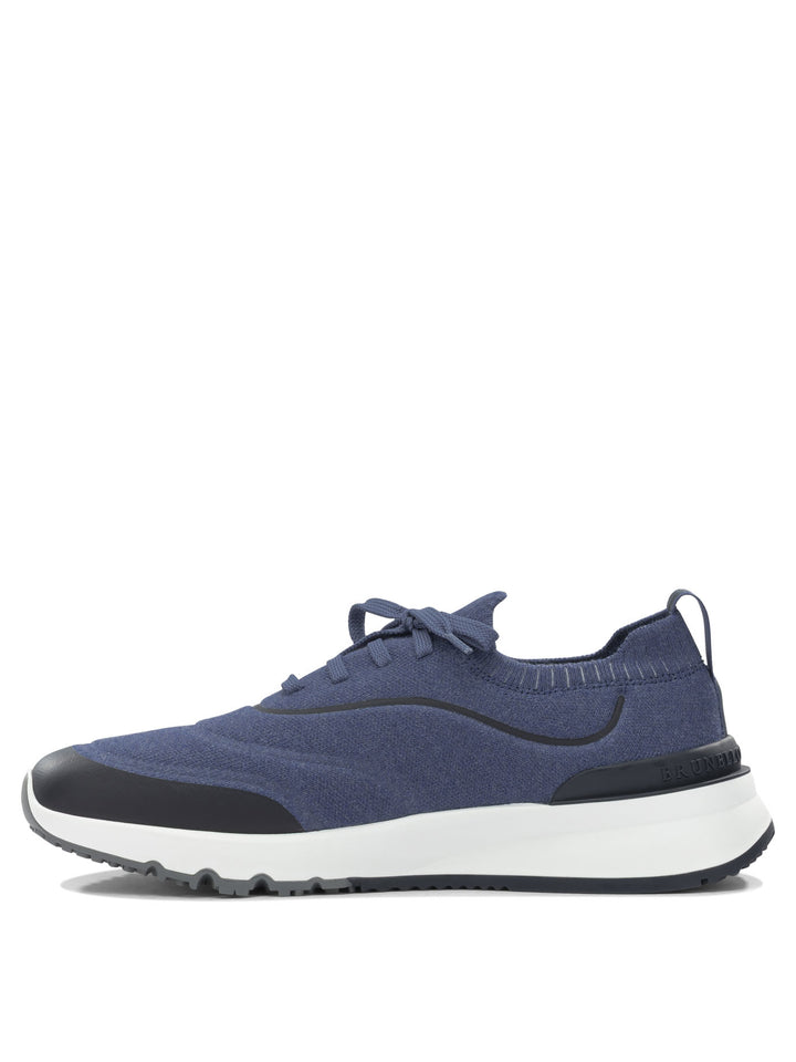 Brunello Cucinelli Low Sneakers Sneakers & Slip-On - Blu | 39c95c1caec275a89926b19fb811a93e1262795e