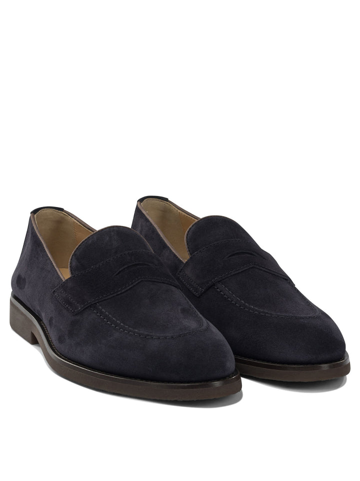 Brunello Cucinelli Penny Loafers & Slippers - Marrone | 64a838ebee28e03c5ddba5663b5d4e70d8c593ea