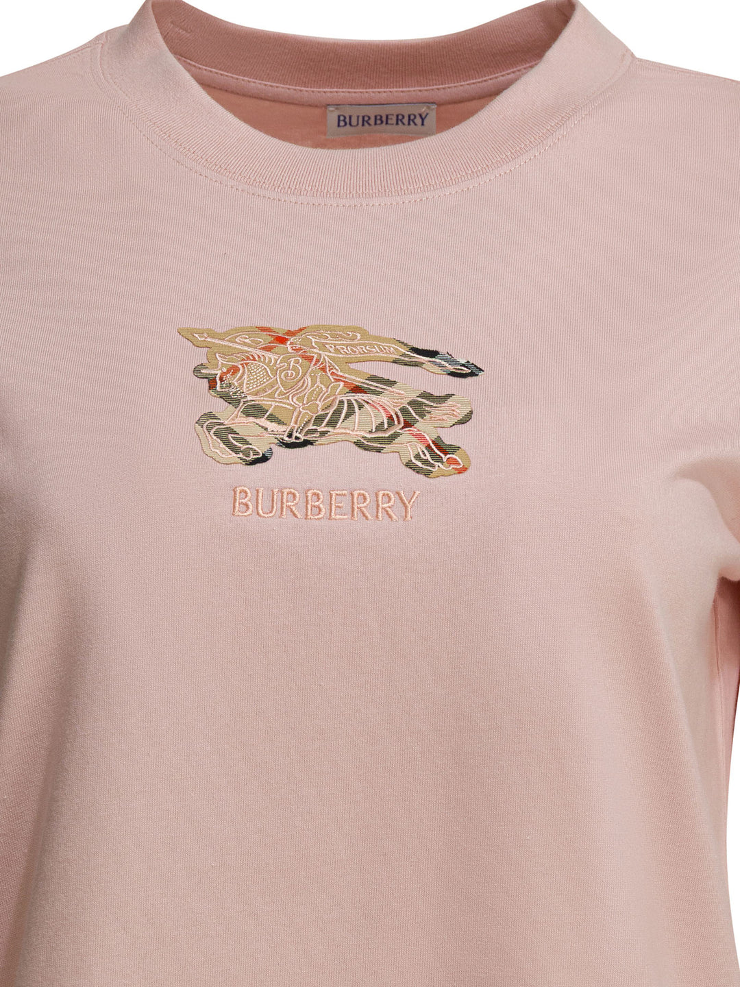 Burberry Check T-shirts - Rosa | 95ab6e5efa231ca66650ad323a73dec65467cbc6