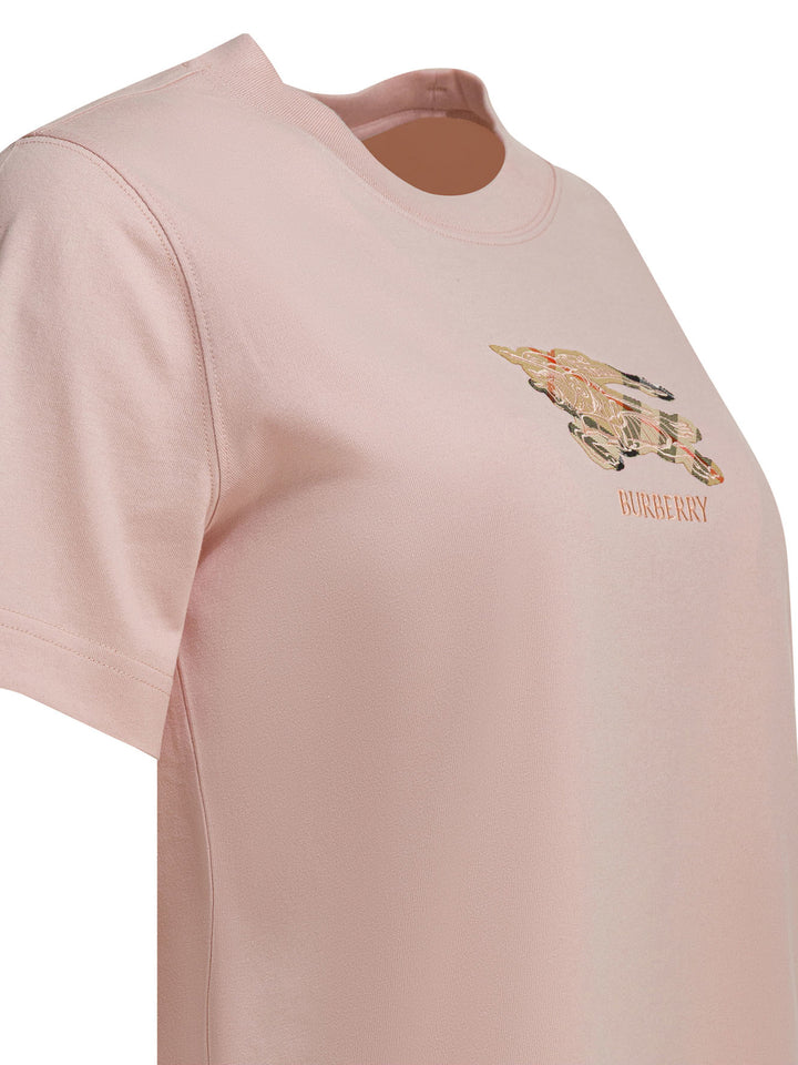 Burberry Check T-shirts - Rosa | 103922726aa1d02e209d00afdd6e5d860613afa0