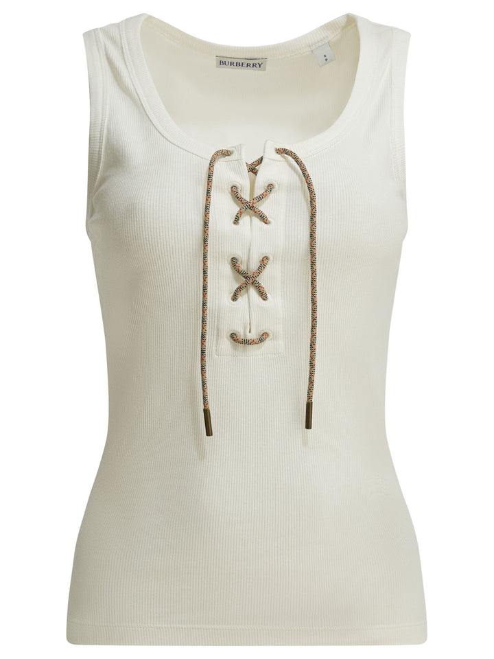 Burberry Cleo Top - Bianco | 2aaeb8280793e063f91b2e2bb2a3c0ec39e143fa