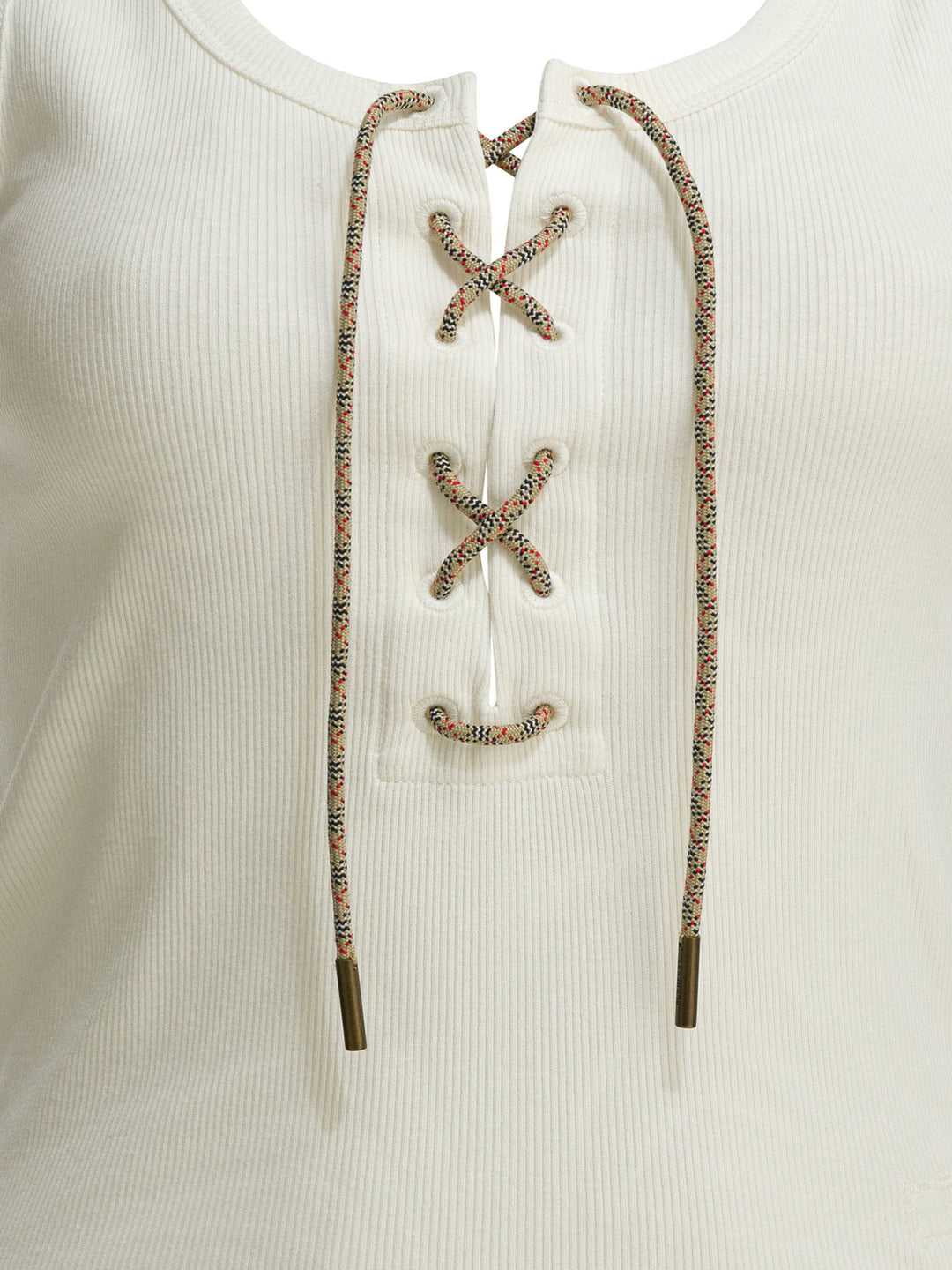 Burberry Cleo Top - Bianco | 2db8292d4dd4dbfbfdb285ccb3805e3d84a2d3f7