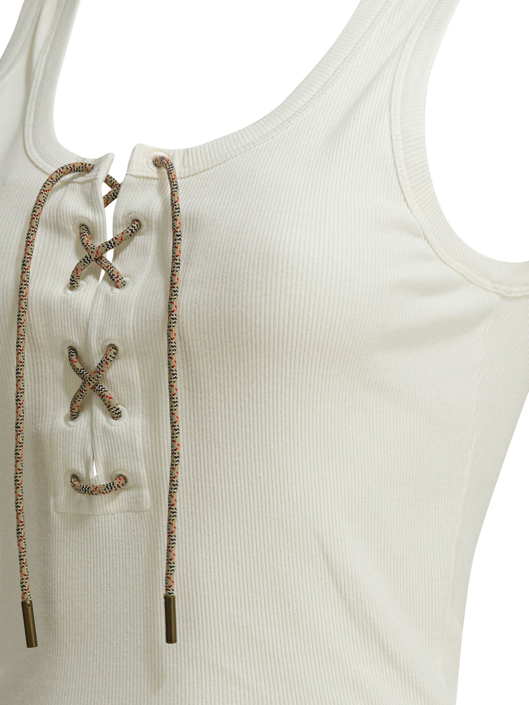 Burberry Cleo Top - Bianco | b7411ab4396e6b64a51caaa2cbd7808e5d775518