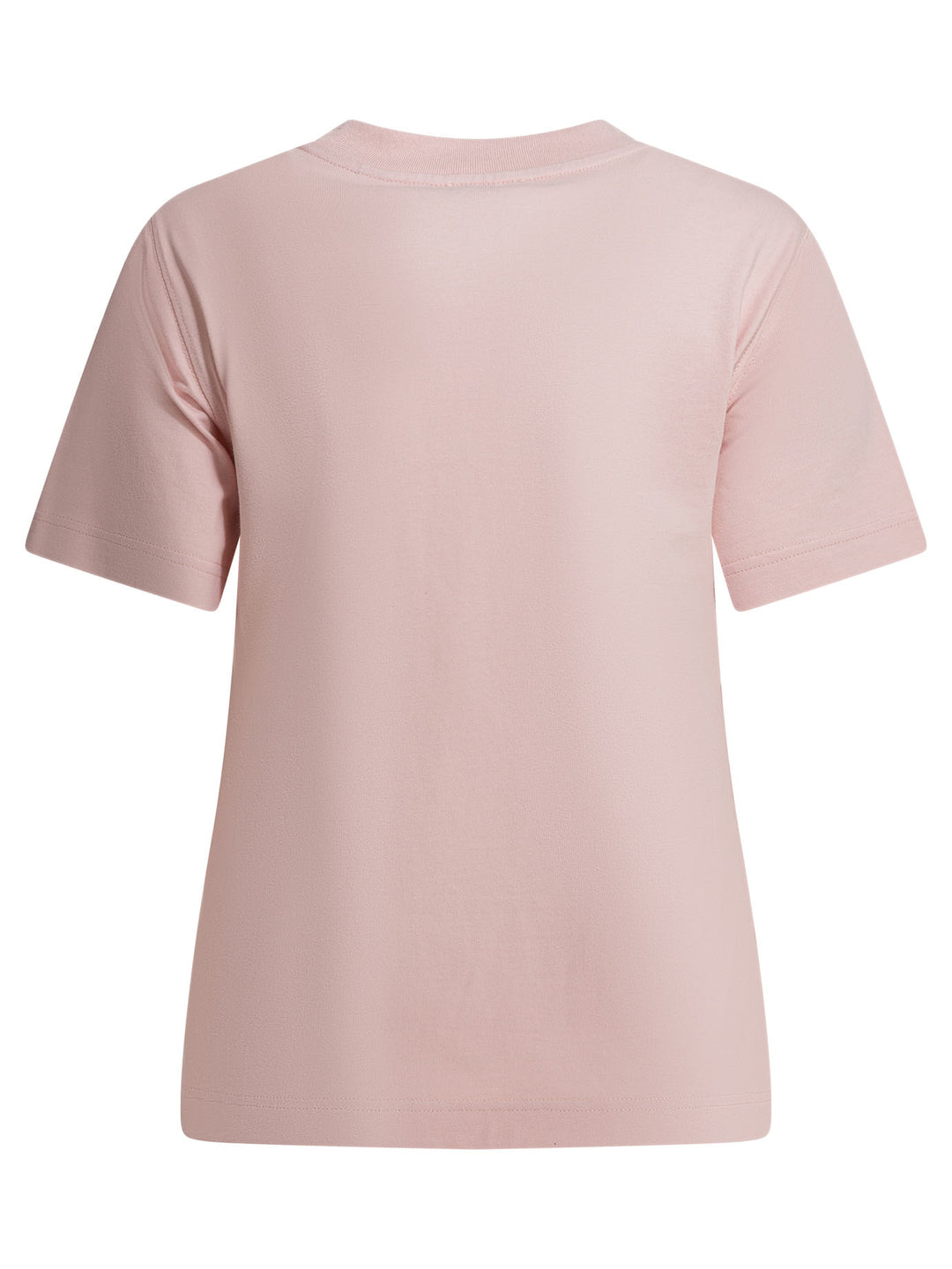 Burberry Cotton T-Shirt With Logo T-shirts - Rosa | 048b491286092504dacb96bcdacf7157696a4a1f