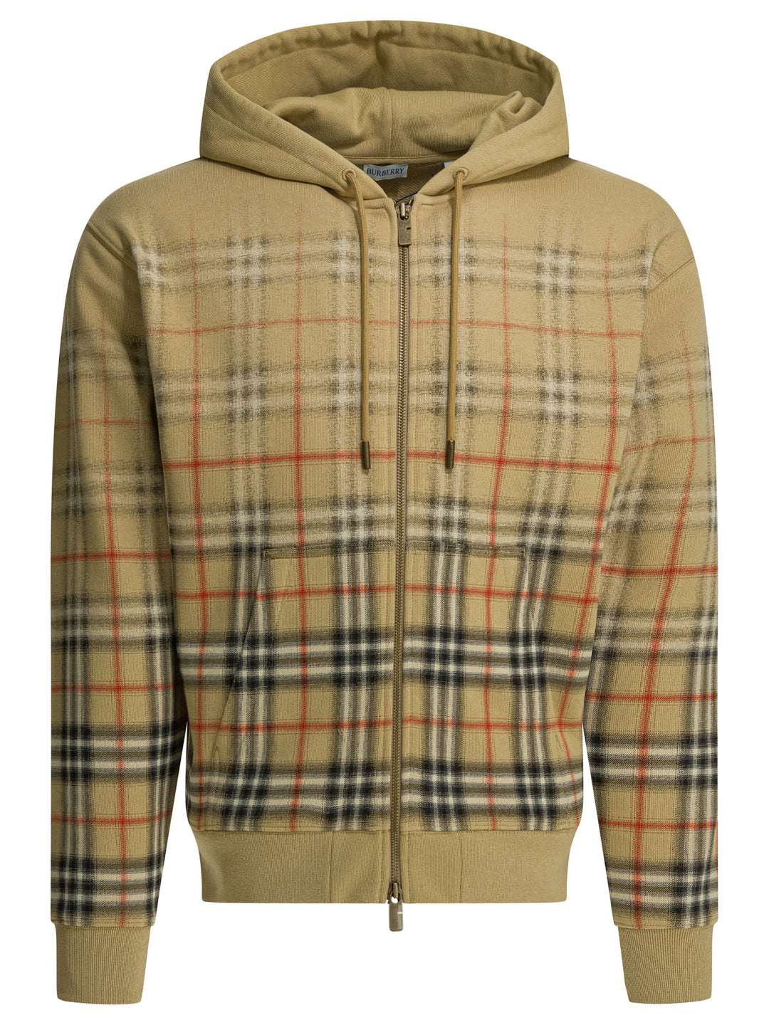 Burberry Check Sweatshirts - Beige | bdf78bfd869c14198f9ca049434b90ec0eb699cf