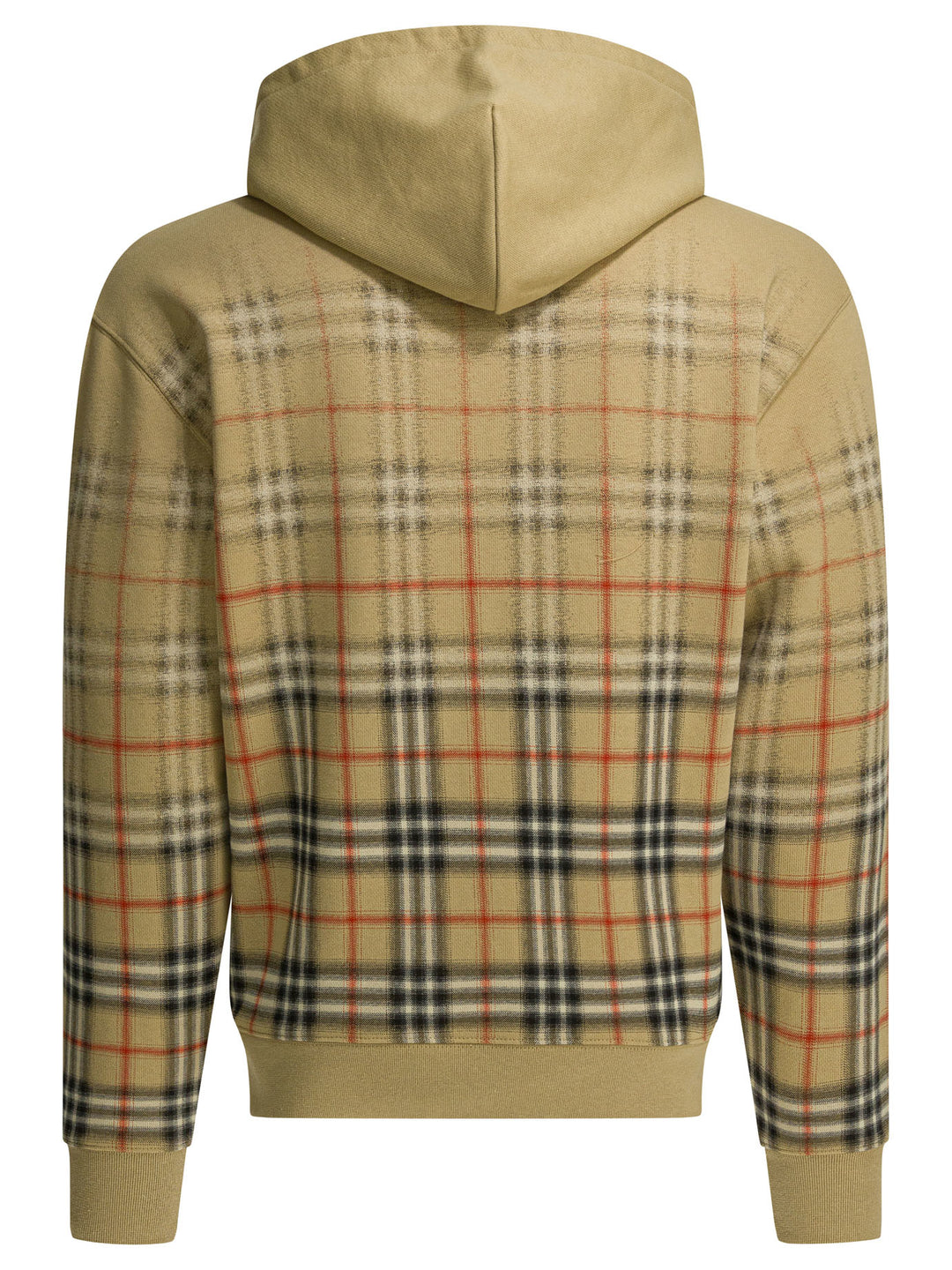 Burberry Check Sweatshirts - Beige | 0d98f578655ec5d46d14362d150a9ba8e7f2cefd