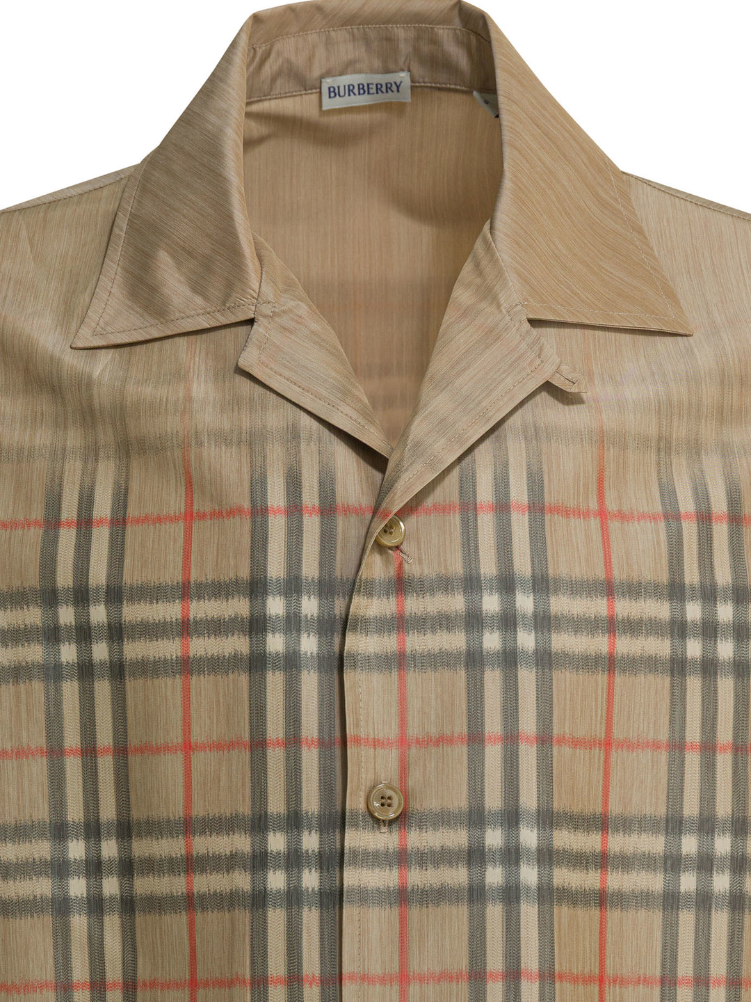 Burberry Hugh Shirts - Beige | fa19e0ccb7b286b8817304c25bca50911a65a624