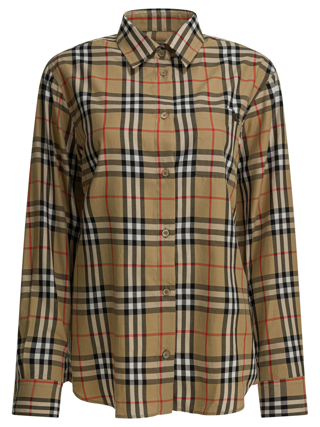 Burberry Check Shirts - Beige | 35a285305c477d15e2cdca795b31c703afe2afe1
