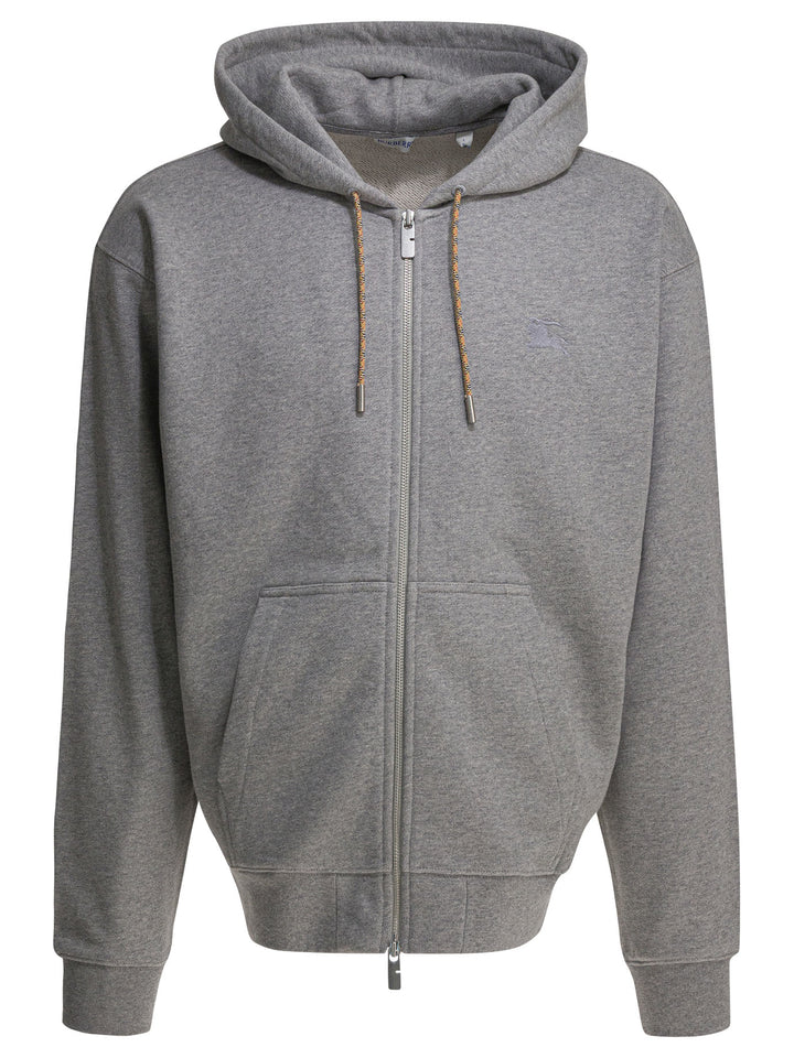 Burberry Check Sweatshirts - Grey | d90eb038384206936b394ee99409581e186cb780