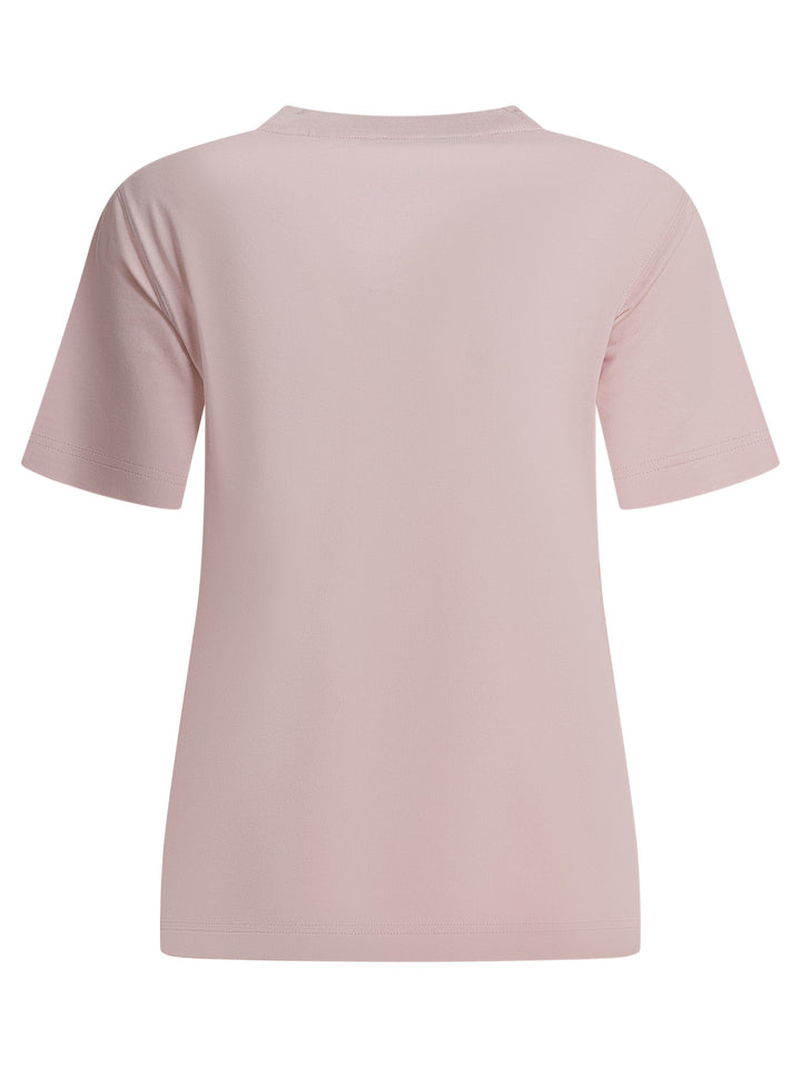 Burberry Cotton  T-Shirt With Ekd T-shirts - Rosa | e7b921110f2d0a9b9211ed47267623cdc484b73f