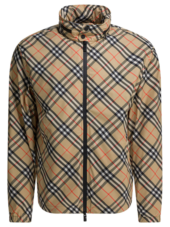 Burberry Check Jackets and Coats - Beige | 0cdc778fdf01ce496befade8be0e5774058ab289