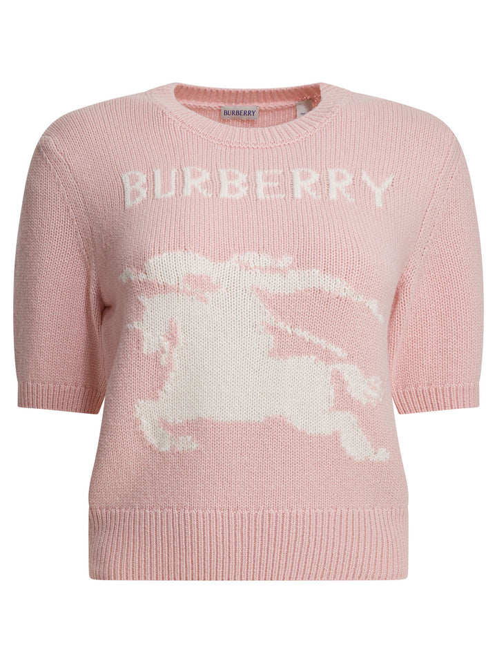 Burberry Skylar Ekd Knitwear - Bianco | a91a5c2de0638d45988a799226d6130da39b81e4
