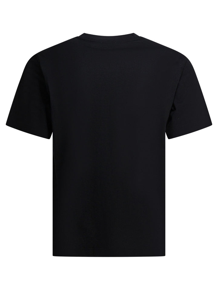 Burberry Cotton T-Shirt With Logo T-shirts - Nero | 654dee164e1217401ffb4099987b67aff55dac16