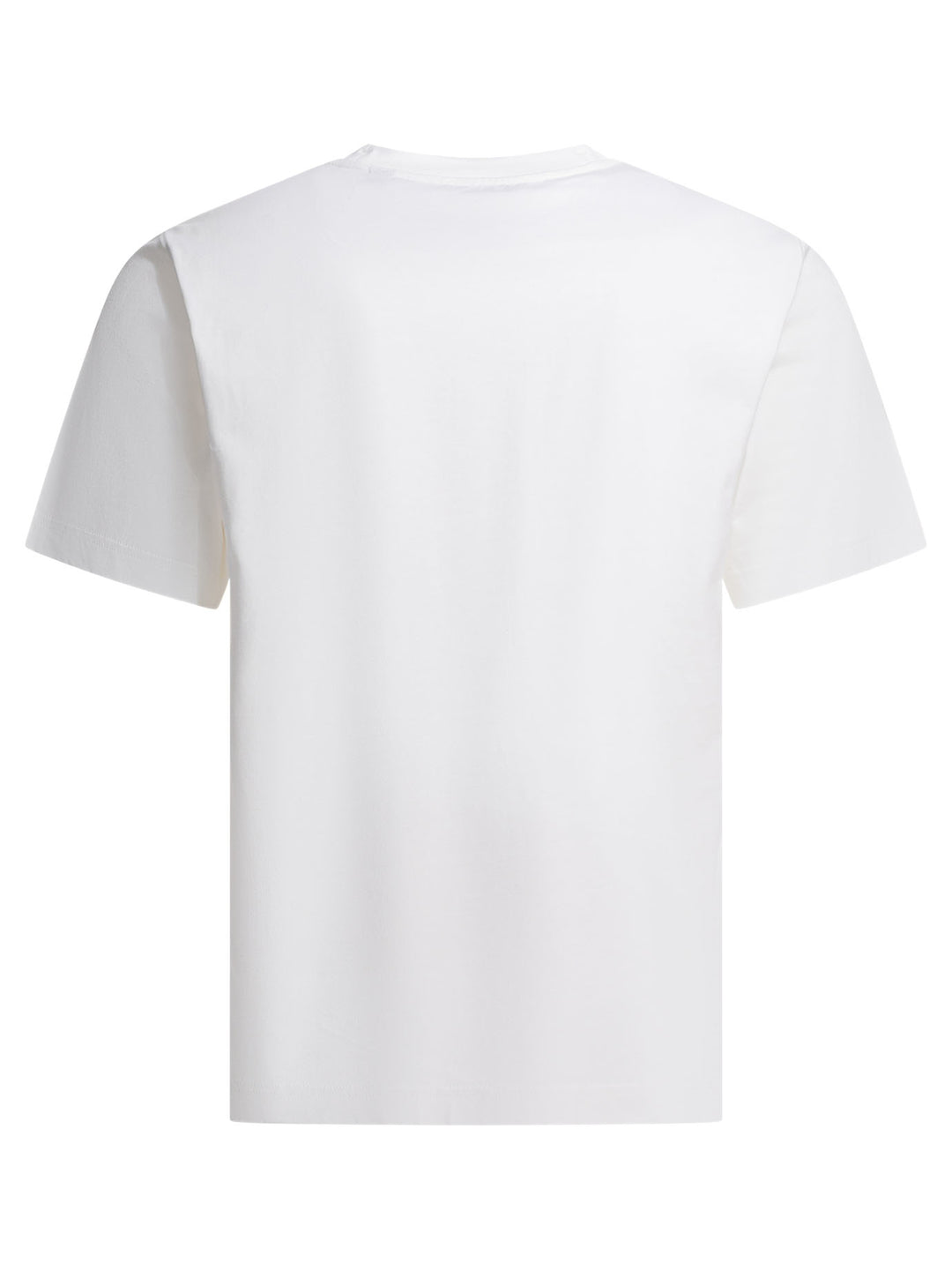 Burberry Cotton T-Shirt With Logo T-shirts - Bianco | 29319825c45dfb958ccf64a46363f696c49fb680