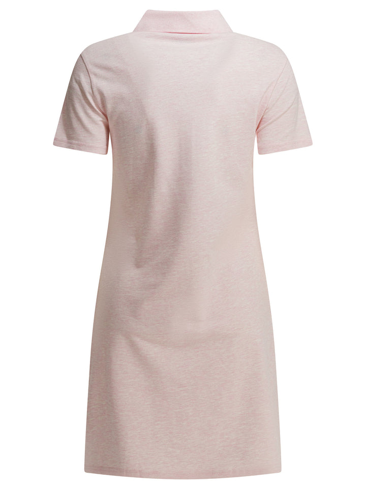 Burberry Short Polo Dress Abiti - Rosa | 2cc4f492e8a300b3cfec66e52503dabc5fbd5df3