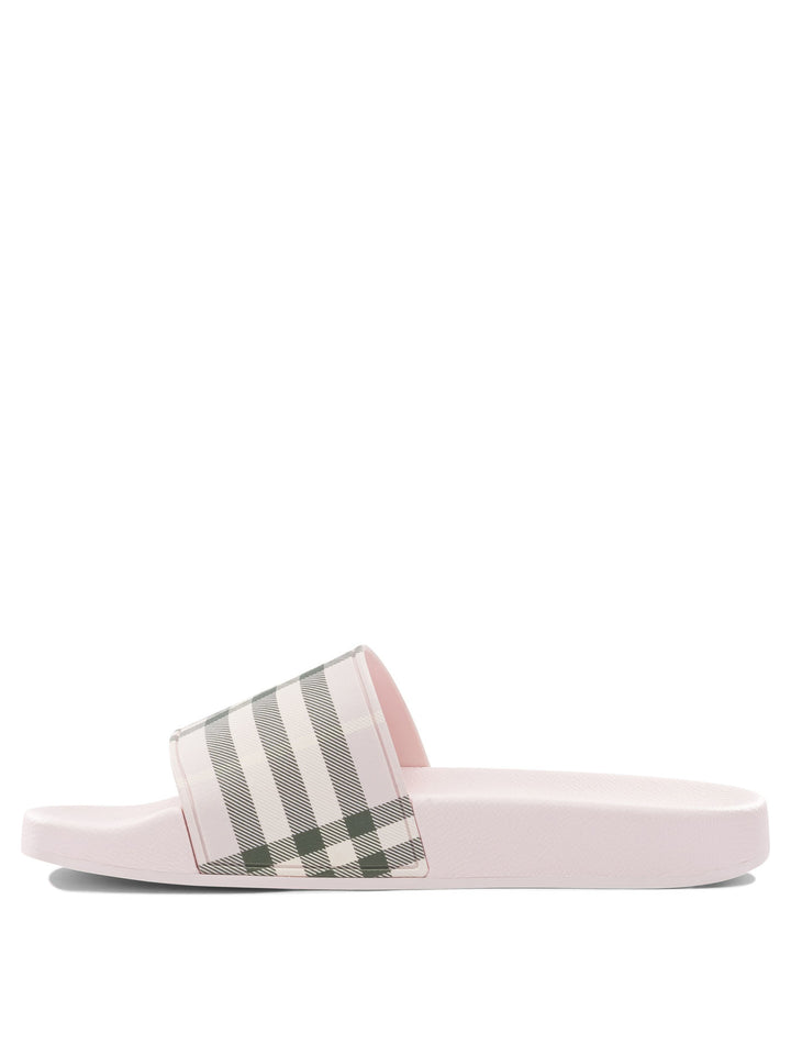 Burberry Check Sandali - Rosa | 04022e48d71a7be5bf6228b10fa089f87ed7adef