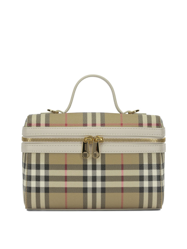 Burberry Vanity Check Handbags - Beige | 945c52ba14189ba4c736d2ed5c5e420ba9319b7b