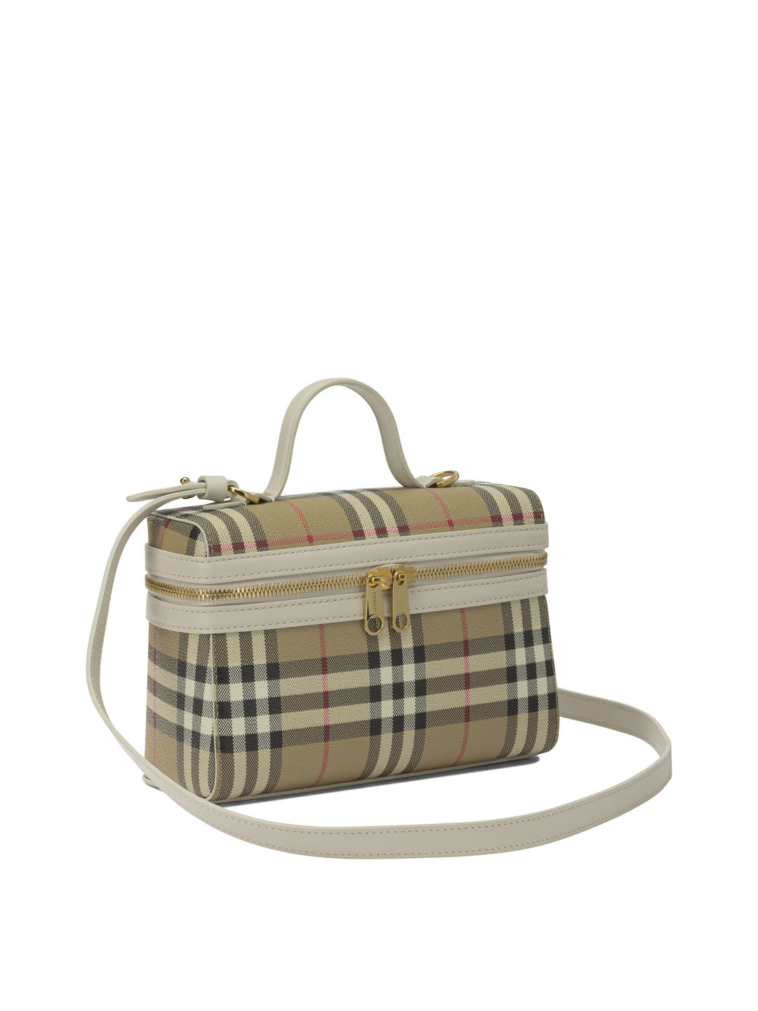 Burberry Vanity Check Handbags - Beige | 9fc0be6a8b178db7d346c3b6b4a5e4bb77b2193d