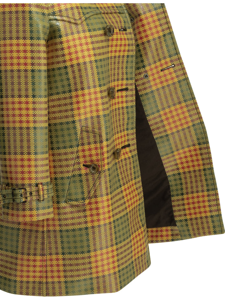 Burberry Summerside Check Jackets and Coats - Giallo | ce9512060bed227fd56e84d7b9d9362b86b8bf7a