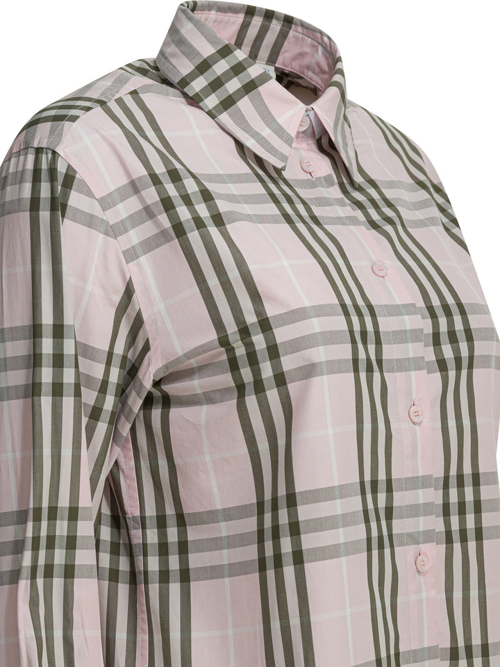 Burberry Emma Check Shirts - Rosa | c68979beab1f760fc3adf49908083b391d5abe52
